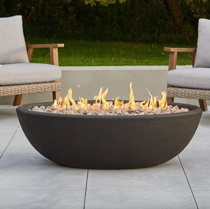 Riverside Oval Propane Fire Bowl by Real Flame W003081990